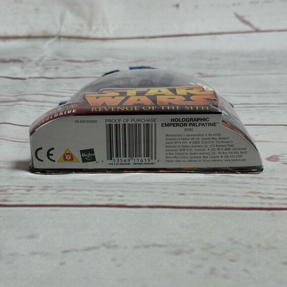 New Star Wars Revenge of Sith Holographic Emperor Palpatine Toys R Us Exclusive - Picture 3 of 6